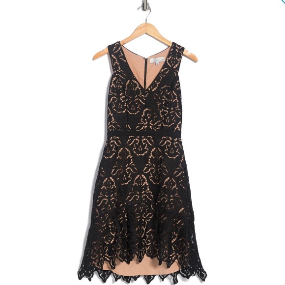 Adelyn Rae Damion Black Lace Dress - Picture 6 of 8